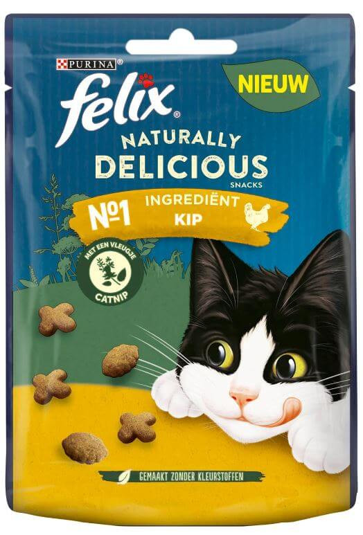 Felix Naturally Delicious Rijk aan Kip kattensnoep
