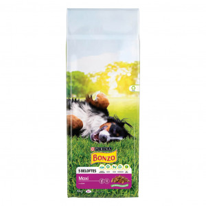 Purina Bonzo Maxi met rund hondenvoer 15 kg afbeelding
