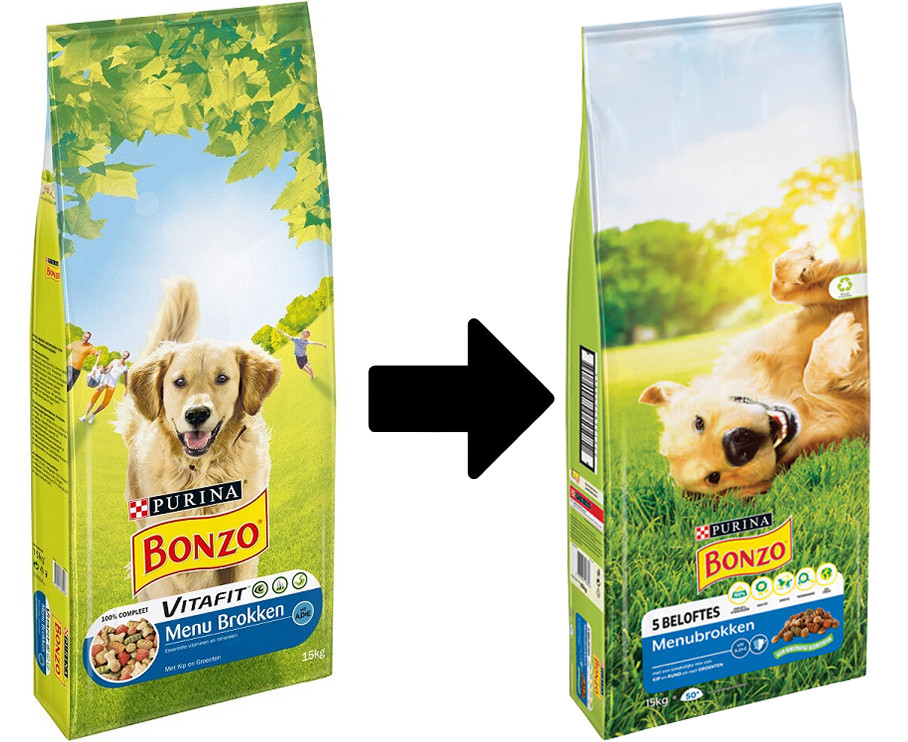 Bonzo Adult Menubrokken Hondenvoer