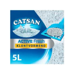 Afbeelding Catsan Active Fresh Kattengrit 5 liter door Brekz.nl