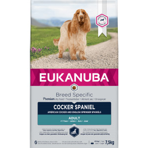 Eukanuba Cocker Spaniel hondenvoer 2 x 7,5 kg afbeelding