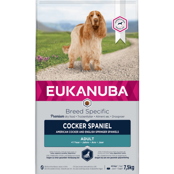 Eukanuba Eukanuba Cocker Spaniel Adult hondenvoer 3 x 7,5 kg