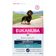 Eukanuba Dachshund Adult hondenvoer 3 x 2,5 kg