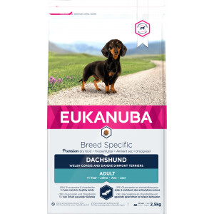 Eukanuba Adult Dachshund hondenvoer 3 x 2,5 kg afbeelding