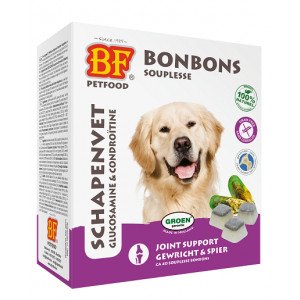 BF Petfood Schapenvet Bonbons Souplesse voor de hond