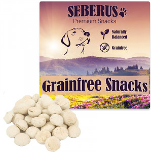 Afbeelding Seberus Graanvrije Vanilledrops hondenbiscuits 500 gram Per 2 door Brekz.nl