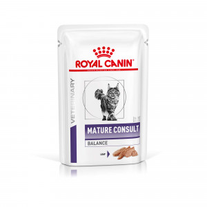 Royal Canin Expert Mature Consult Balance natvoer kat 1 doos (12 x 85 g)