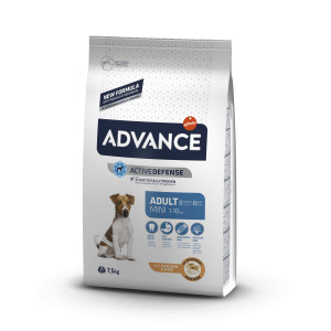 Advance Mini Adult met kip en rijst hondenvoer 7,5 kg