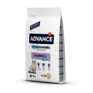 Afbeelding Advance Sterilized High Protein Hairball kattenvoer 10 kg door Brekz.nl