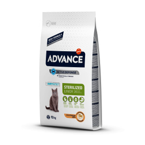 Afbeelding Advance Junior Sterilized High Protein kattenvoer 10 kg door Brekz.nl
