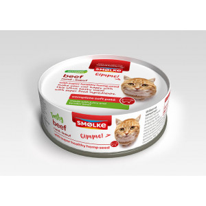 Smølke Soft Paté rund kattenvoer 2 x (24 x 80 gr)