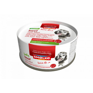 Afbeelding SM HOND SOFT PATE BEEF 125GR 00000 door Brekz.nl