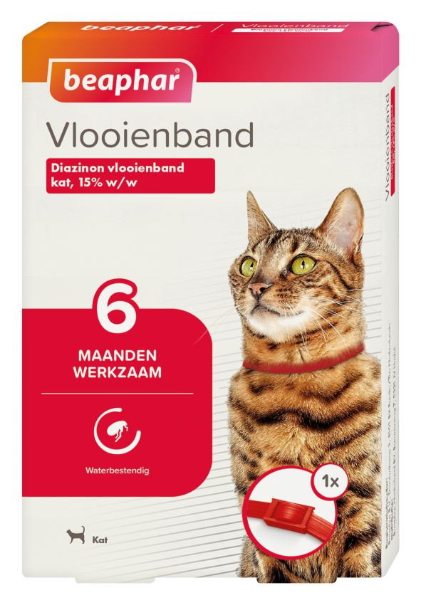 Beaphar Vlooienband (vanaf 6 maanden) kat