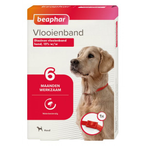 Afbeelding Beaphar vlooienband hond Wit door Brekz.nl