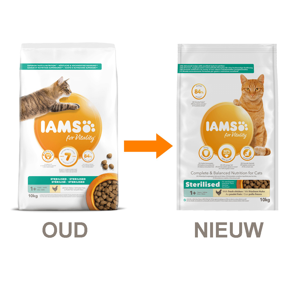 iams sterilised
