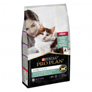 Afbeelding Pro Plan LiveClear Kitten met kalkoen kattenvoer 1.4 kg door Brekz.nl