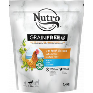 Afbeelding Nutro hondenvoer Grain Free puppy kip 10 kg door Brekz.nl