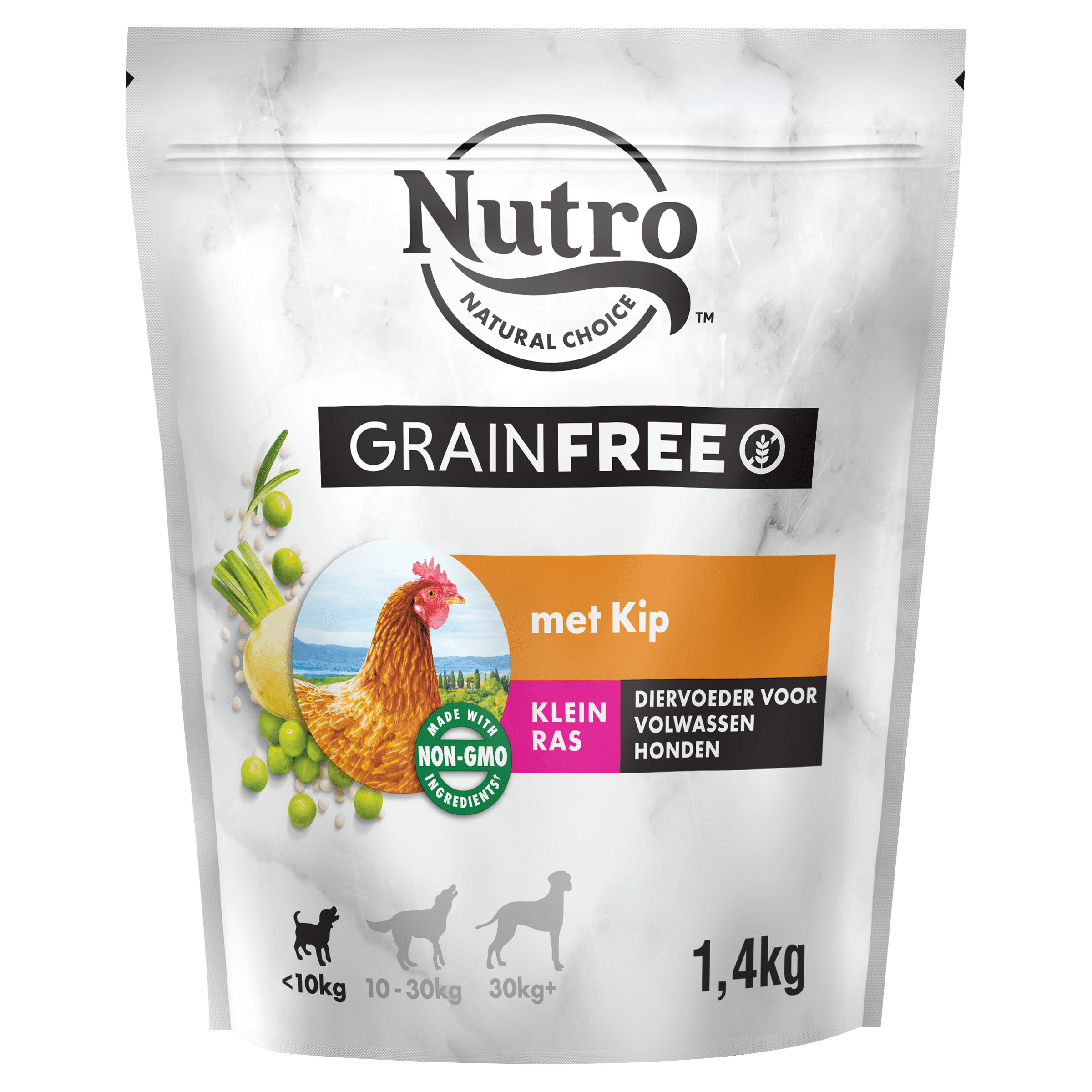 Nutro Grain Free Adult Small Kip hondenvoer 1.4 kg