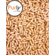 Purly houtkorrels kattenbakvulling