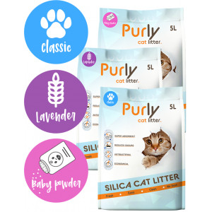 Purly silica kattengrit Probeerpakket