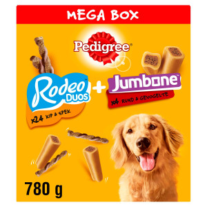 Afbeelding Pedigree Megabox Rodeo Duos & Jumbone hondensnack Per verpakking door Brekz.nl