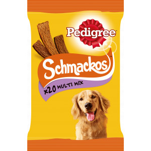 Afbeelding Pedigree Schmackos Rund - Hondensnacks - 144 g door Brekz.nl