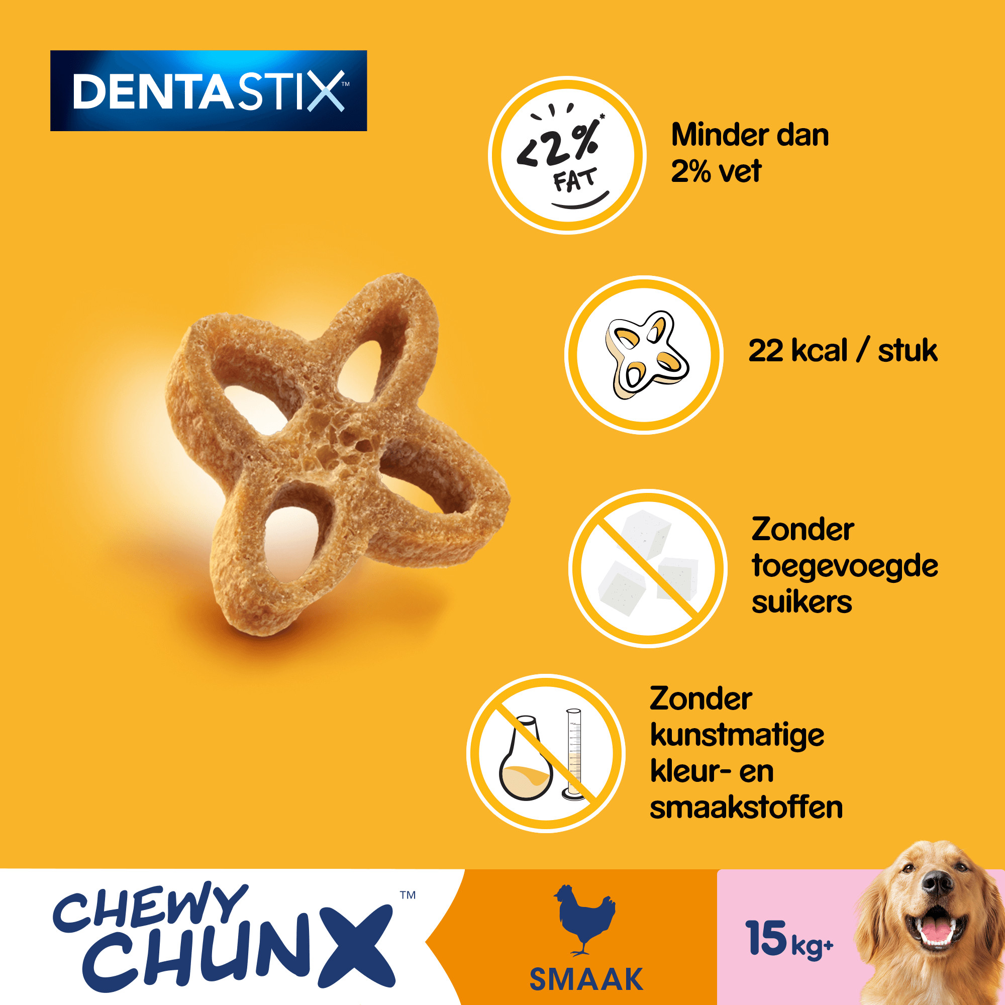 Pedigree Dentastix Chewy Chunx Maxi kip Gebitsverzorgende hondensnack