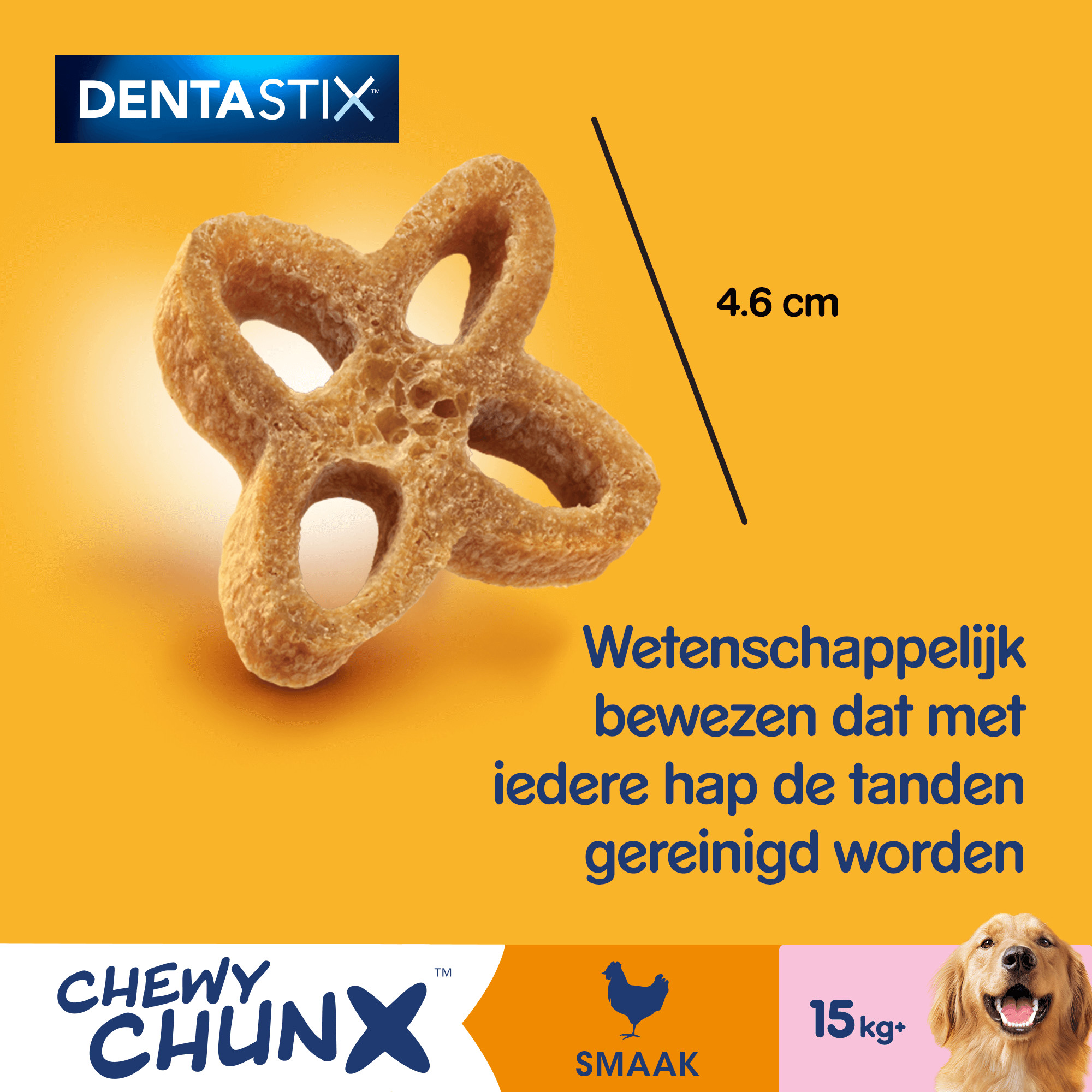 Pedigree Dentastix Chewy Chunx Maxi kip Gebitsverzorgende hondensnack