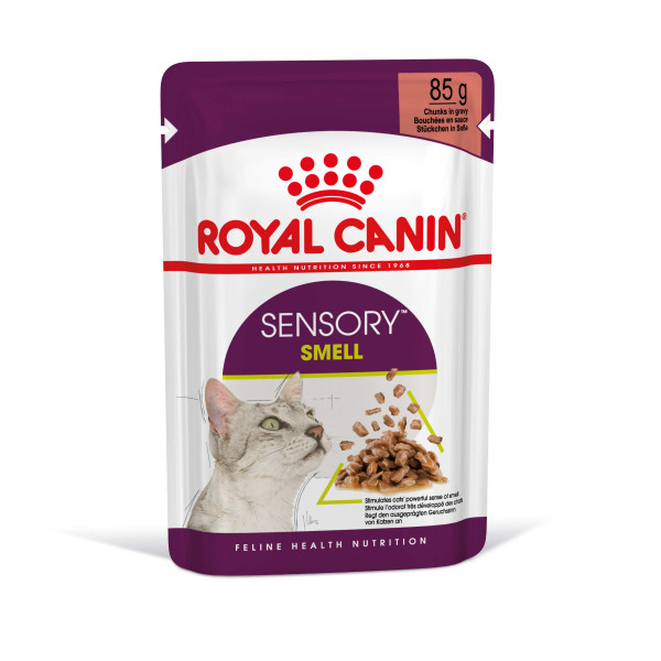 Royal Canin Royal Canin Sensory Smell natvoer kat (in saus) 1 doos (12 x 85 g)
