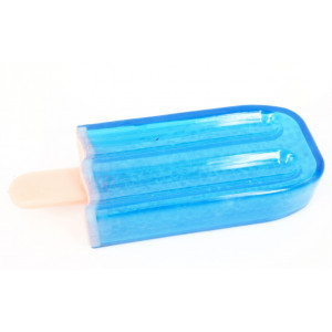 TPR ijslollie voor de hond Blauw
