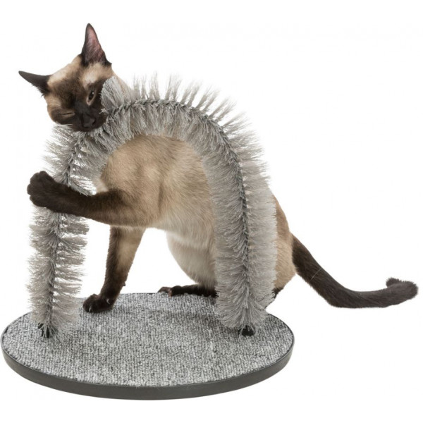 Massage- en vachtverzorgingsboog voor de kat (36 × 33 cm) Per stuk