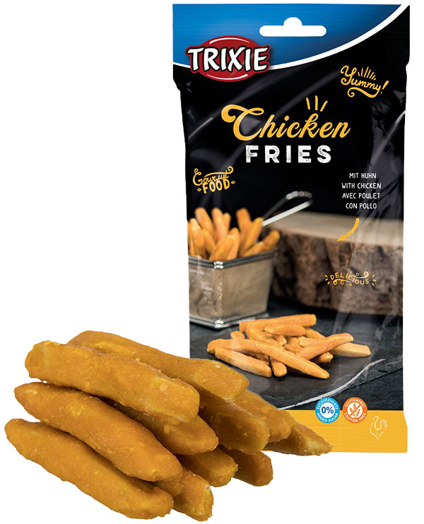 Afbeelding van Chicken Fries (100 g) Trixie Chicken Fastfood hondensnacks