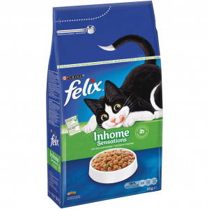 Afbeelding Felix Inhome Sensations - Kattenvoer - 1 kg door Brekz.nl