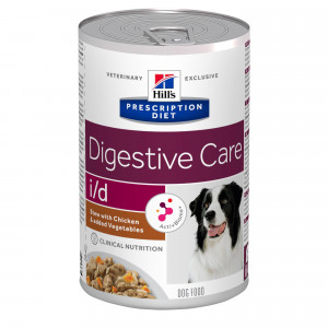 Afbeelding Hill's Prescription Diet I/D Digestive Care Stoofpotje Blik - Hondenvoer - Kip Groente 354 g door Brekz.nl
