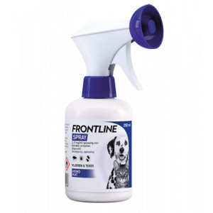 Afbeelding Frontline handpompspray vlooien & teken bij hond / kat 3 x 250 ml door Brekz.nl