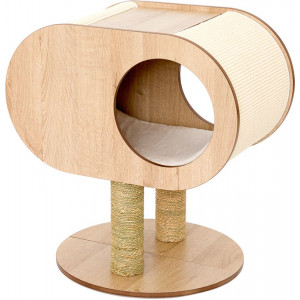 Afbeelding Molly Krabpaal Cocoon 48x48x62cm Grijs door Brekz.nl