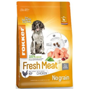 Fokker Fresh Meat hondenvoer 2 x 2,5 kg