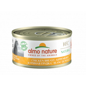 Afbeelding Almo Nature HFC Natural Kippenvlees 70 gr Per 6 (Legend) door Brekz.nl