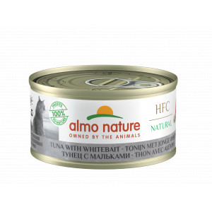 Almo Nature HFC Natural Tonijn en Jonge Ansjovis 70 gram Per 24