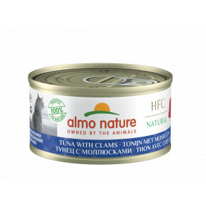 Afbeelding Almo Nature HFC Natural Tonijn met Mosselen 70 gr Per 6 (Legend) door Brekz.nl