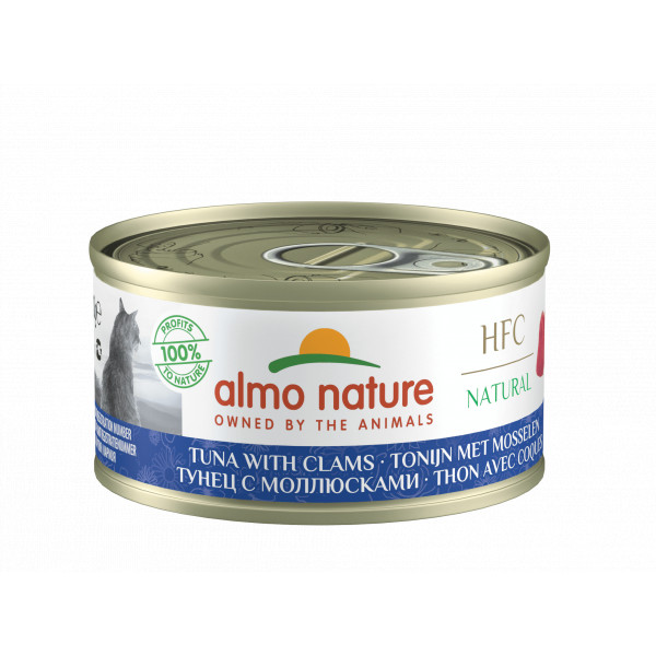 Almo Nature HFC Natural tonijn met mosselen (70 gram) 12 x 70 g