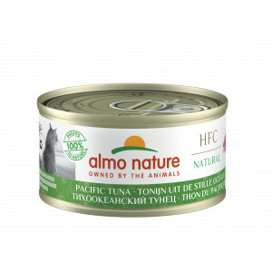 Afbeelding Almo Nature Natural Tonijn uit de Stille Oceaan 70 gr Per 24 (Natural) door Brekz.nl