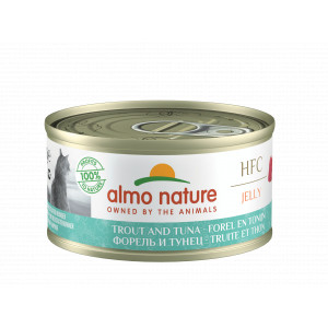Almo Nature HFC Jelly Forel en Tonijn (70 gram)