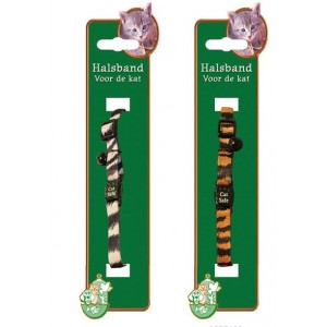 Kattenhalsband Boon Safari voor de kat Zebra 0225120 Kattenhalsband Boon Safari voor de kat Zebra 0225120