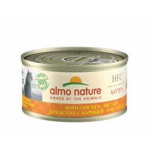 Afbeelding Almo Nature HFC Natural KITTEN Kip 70 gr Per 6 (Legend) door Brekz.nl