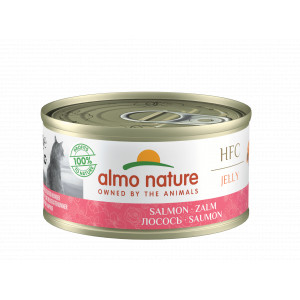 Afbeelding Almo Nature HFC Jelly Zalm 70 gr Per 6 (Legend) door Brekz.nl