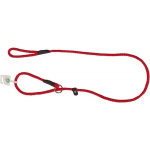 Afbeelding Nylon Sliplijn 150 cm Effen voor de hond Rood door Brekz.nl