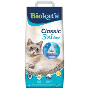 Afbeelding Biokat's Classic Fresh Cotton Blossom - Kattenbakvulling - 10 l door Brekz.nl