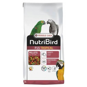 Afbeelding Versele-Laga Nutribird P15 Tropical Papegaai - Vogelvoer - 10 kg door Brekz.nl