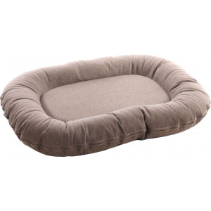 Hondenkussen Lotta ovaal taupe 120 x 90 cm
